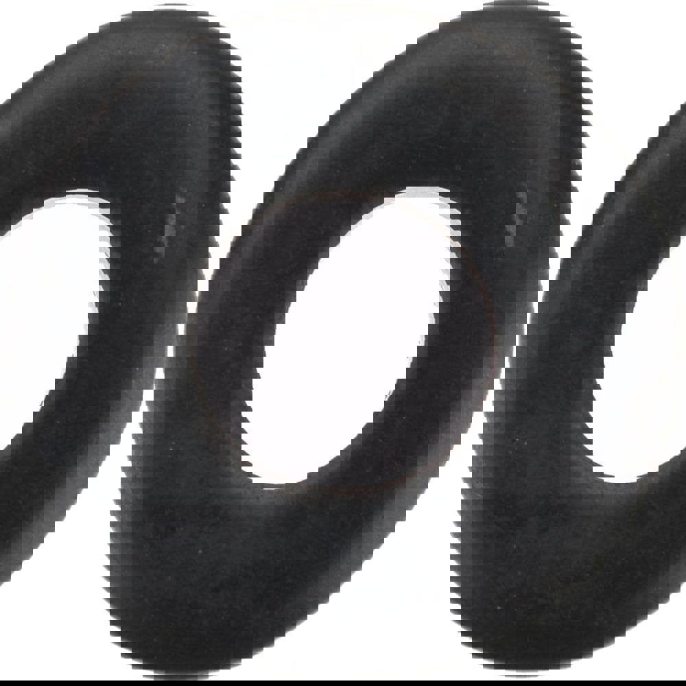 M4 Screw Extra Thick Flat Washer: Case Hardened Steel, Black Oxide Finish